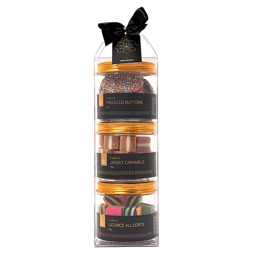 Tall Gift Pack: Freckles/Jersey Caramels/Licorice