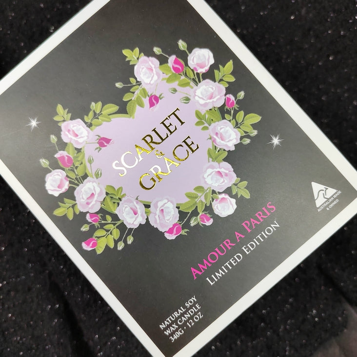 Amour A Paris Limited Edition Candle - 340g
