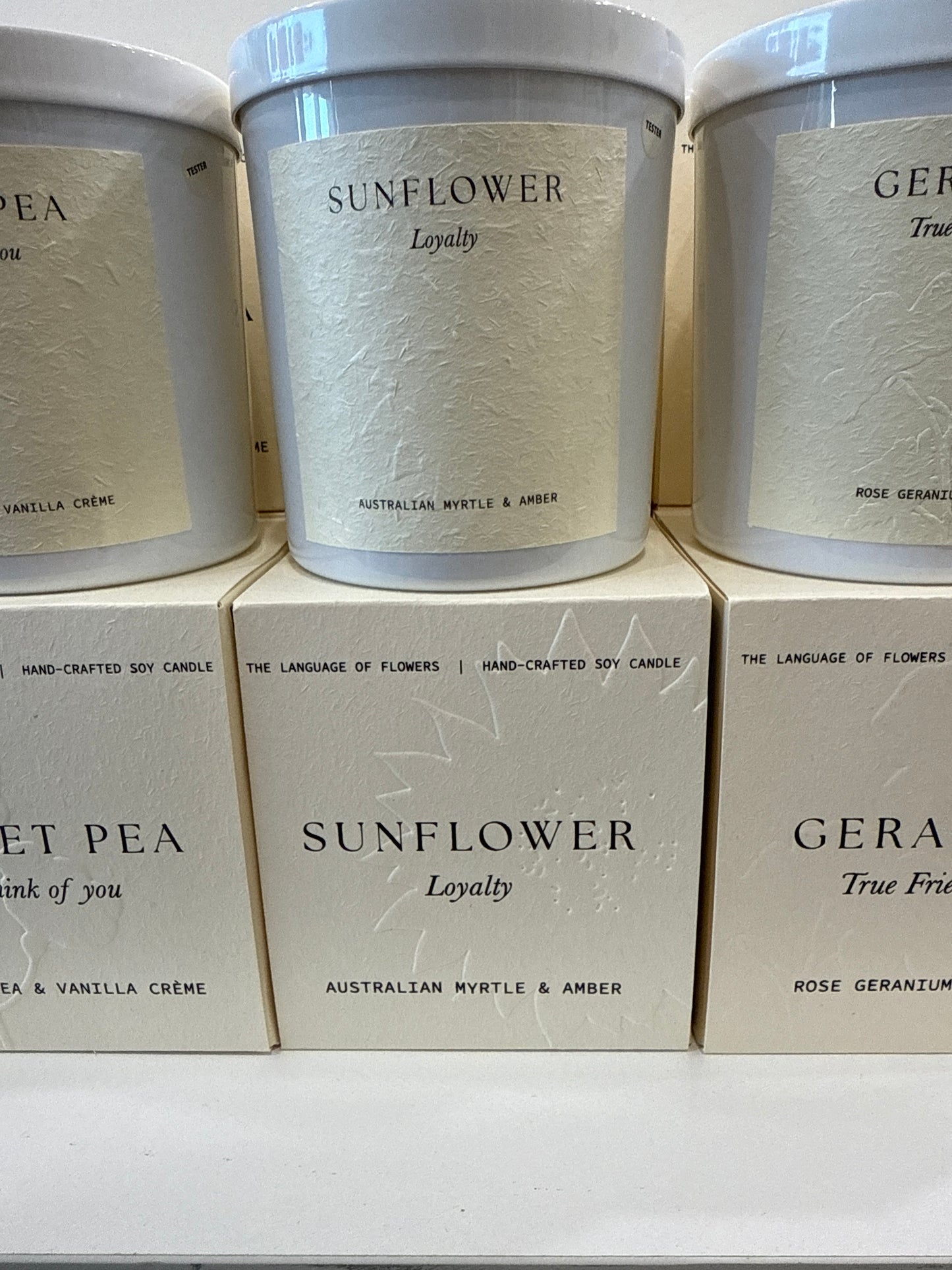 Language Of Flowers Collection Candle