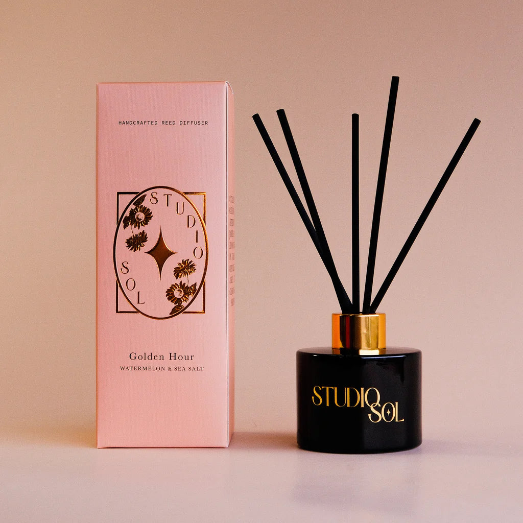 Golden Hour Handcrafted Reed Diffuser