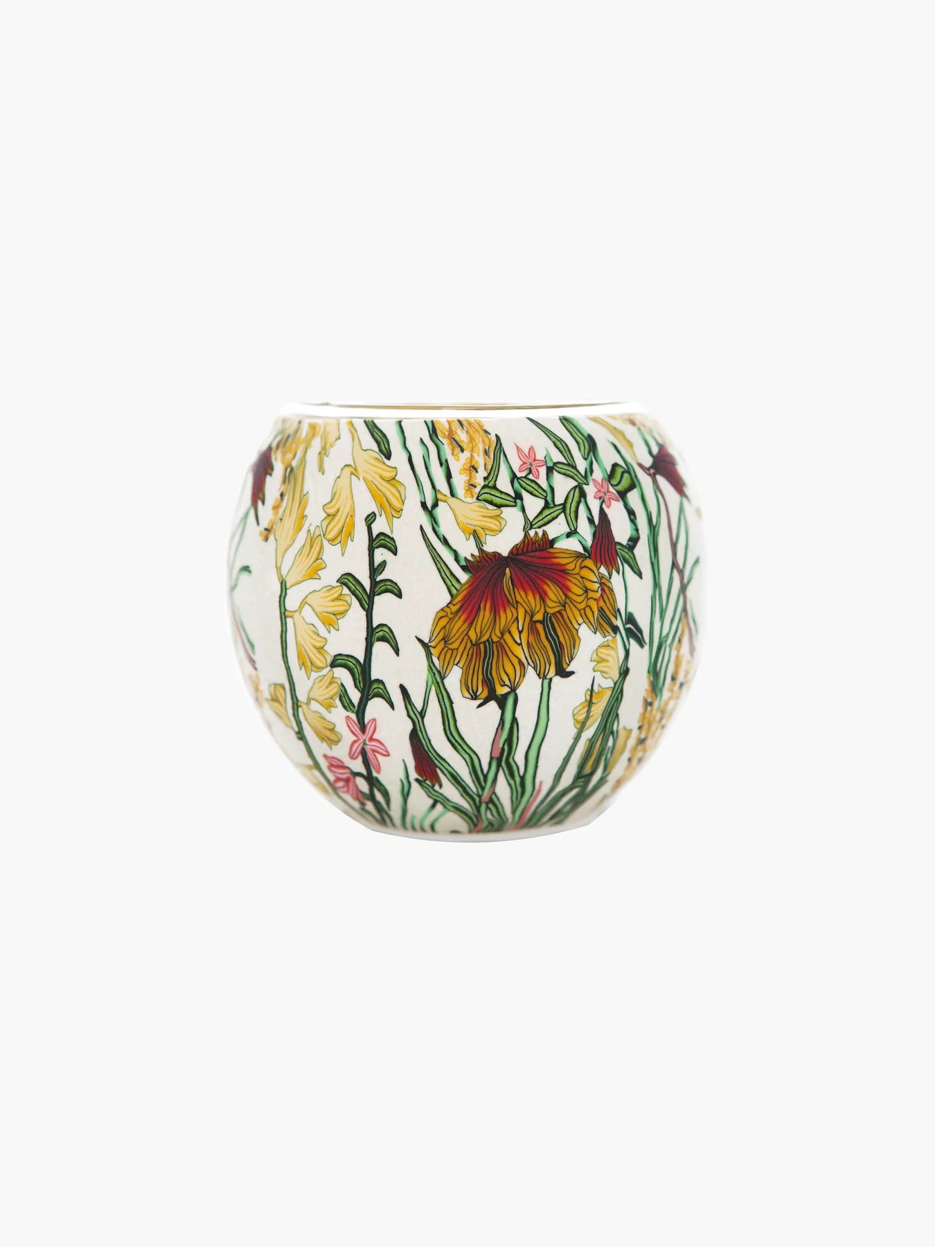 Glass Candle Holder