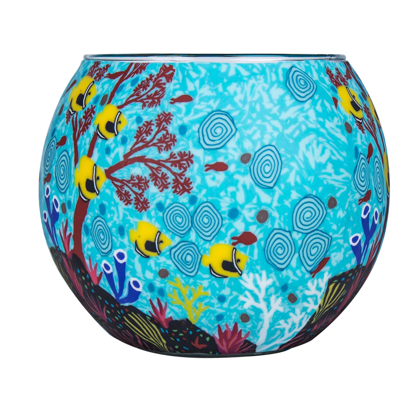 Glass Candle Holder