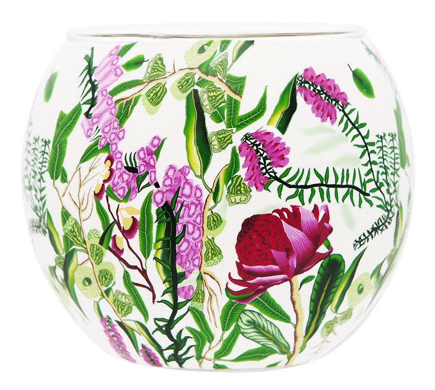 Glass Candle Holder
