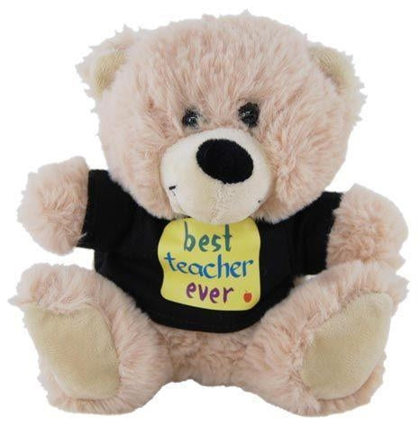 Best Teacher Ever Bear - White Shirt