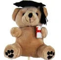 Graduation Bear on a Stick