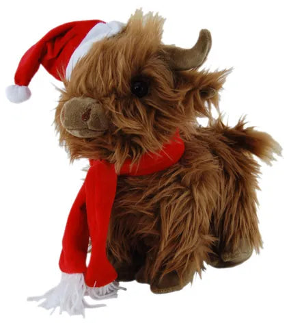 Christmas Highland Cow