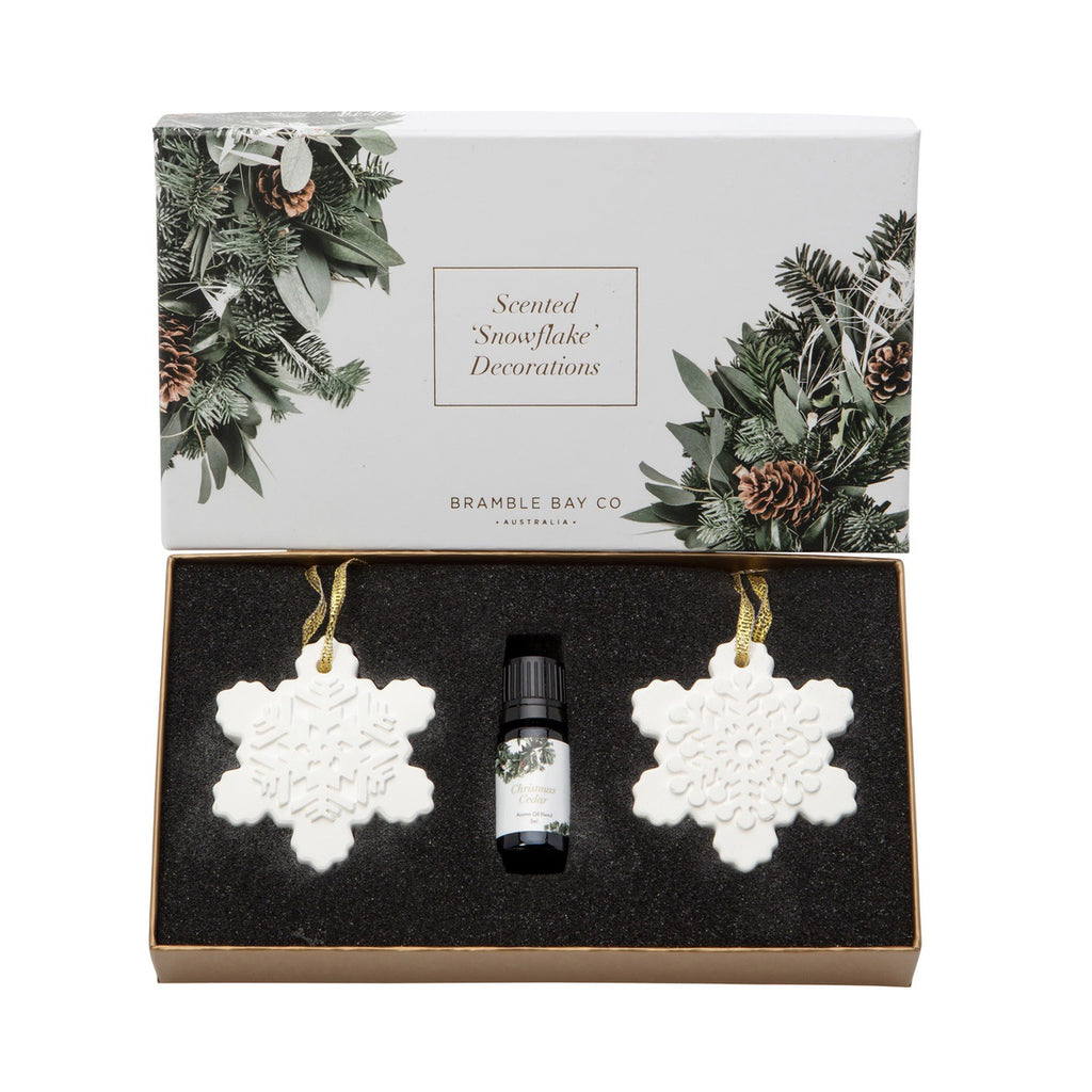 Scented Snowflake Decorations