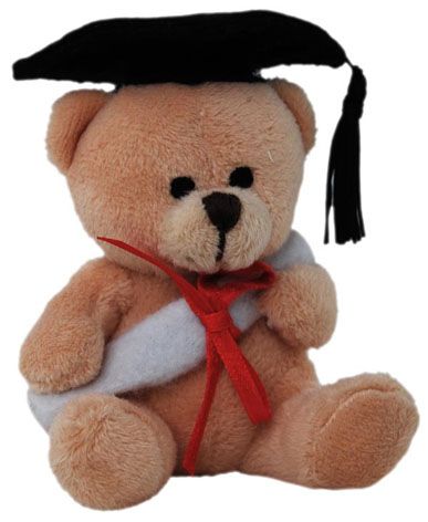 Tiny Graduation Bear