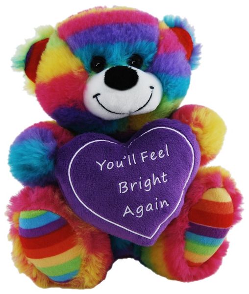 Feel Bright Rainbow Bear