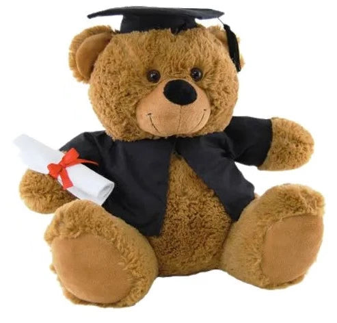 Large Graduation Bear With Scroll
