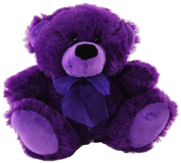 Purple Jelly Bear