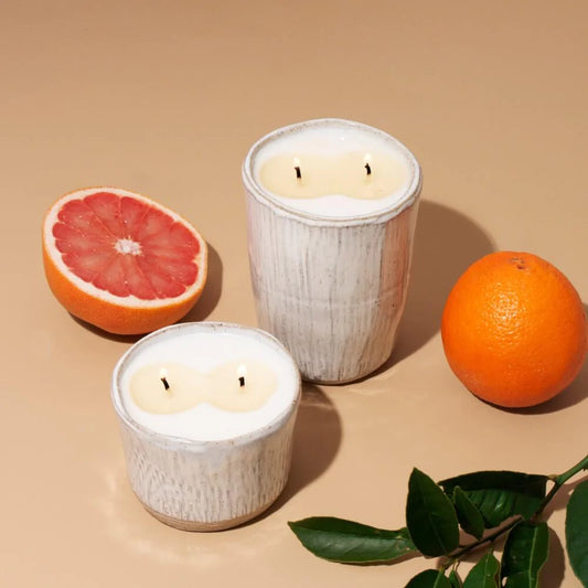 Premium Soy Wax Candle in a Reusable Ceramic Container
